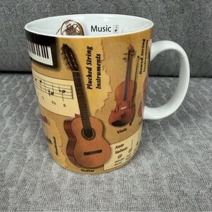 Konitz, Germany Oversized Music Instruments Ceramic Mug